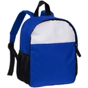 Детский рюкзак Comfit, белый с синим для нанесения логотипа