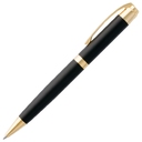Ручка шариковая Razzo Gold, ver.2, черная для нанесения логотипа