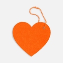 Заготовка из фетра Felt 100, оранжевый неон для нанесения логотипа
