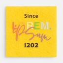 Заготовка из фетра Felt 100, желтая для нанесения логотипа