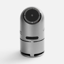 Bluetooth-колонка с беспроводной зарядкой Droid, серая для нанесения логотипа