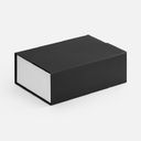 Коробка Bicolor Case, белая с черным для нанесения логотипа