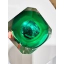 Оформительский шар Finery, 10 см, глянцевый зеленый для нанесения логотипа