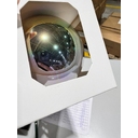 Оформительский шар Finery, 8 см, глянцевый золотистый для нанесения логотипа