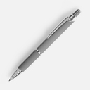 Ручка шариковая Chromos Soft Touch, серая для нанесения логотипа