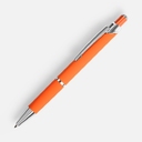 Ручка шариковая Chromos Soft Touch, оранжевая для нанесения логотипа