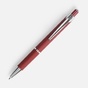 Ручка шариковая Chromos Soft Touch, красная для нанесения логотипа