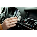 Держатель для смартфона Cooper Auto Wireless с беспроводной зарядкой, черный для нанесения логотипа