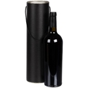 Тубус для бутылки Tinto, черный для нанесения логотипа
