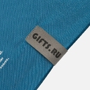 Лейбл Listra Nubuck, S, серый для нанесения логотипа