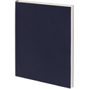 Ежедневник Flat Light, недатированный, иссиня-черный для нанесения логотипа