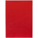 Ежедневник Flat Light, недатированный, красный для нанесения логотипа