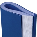Ежедневник Flat Maxi, недатированный, синий для нанесения логотипа