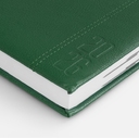 Ежедневник Baza, датированный, зеленый для нанесения логотипа