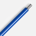 Ручка шариковая Slim Beam, ярко-синяя для нанесения логотипа