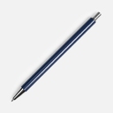 Ручка шариковая Slim Beam, синяя для нанесения логотипа