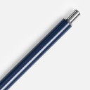 Ручка шариковая Slim Beam, синяя для нанесения логотипа