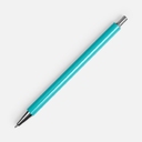 Ручка шариковая Slim Beam, бирюзовая для нанесения логотипа