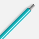 Ручка шариковая Slim Beam, бирюзовая для нанесения логотипа