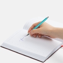 Ручка шариковая Slim Beam, бирюзовая для нанесения логотипа