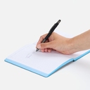 Ручка шариковая Digit Soft Touch со стилусом, черная для нанесения логотипа