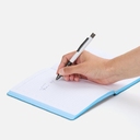 Ручка шариковая Digit Soft Touch со стилусом, белая для нанесения логотипа