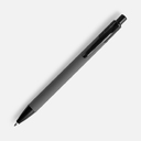 Ручка шариковая Undertone Black Soft Touch, серая для нанесения логотипа