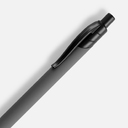 Ручка шариковая Undertone Black Soft Touch, серая для нанесения логотипа