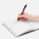 Ручка шариковая Undertone Black Soft Touch, серая для нанесения логотипа