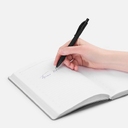 Ручка шариковая Undertone Black Soft Touch, черная для нанесения логотипа