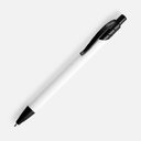Ручка шариковая Undertone Black Soft Touch, белая для нанесения логотипа