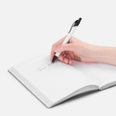 Ручка шариковая Undertone Black Soft Touch, белая для нанесения логотипа