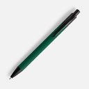 Ручка шариковая Undertone Black Soft Touch, зеленая для нанесения логотипа