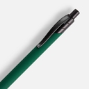Ручка шариковая Undertone Black Soft Touch, зеленая для нанесения логотипа