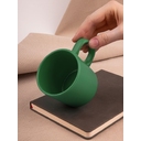 Кружка Eastpresso, зеленая для нанесения логотипа