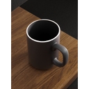 Кружка Mugful, темно-серая (графитовая) для нанесения логотипа