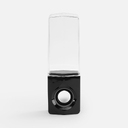 Bluetooth-колонка с поющим фонтаном Fuente, черная для нанесения логотипа