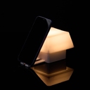 Светильник с подставкой для смартфона Knoppi, белый для нанесения логотипа