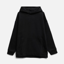 Худи оверсайз унисекс Snuggie, черное, размер M/L для нанесения логотипа