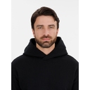 Худи оверсайз унисекс Snuggie, черное, размер M/L для нанесения логотипа