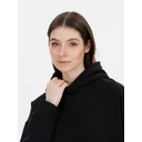 Худи оверсайз унисекс Snuggie, черное, размер M/L для нанесения логотипа