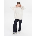 Худи оверсайз унисекс Snuggie, молочно-белое, размер M/L для нанесения логотипа