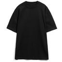 Футболка оверсайз унисекс Sideline, черная, размер XL/XXL для нанесения логотипа