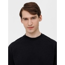 Футболка оверсайз унисекс Sideline, черная, размер XL/XXL для нанесения логотипа