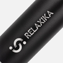 Термос Relaxika 1000 со стикерпаком, черный для нанесения логотипа