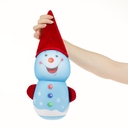 Подушка декоративная FrostyLove на заказ, снеговик для нанесения логотипа