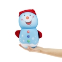 Подушка декоративная FrostyLove на заказ, снеговик для нанесения логотипа