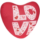 Подушка декоративная FrostyLove на заказ, сердце для нанесения логотипа