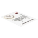 Объемные наклейки под смолой Sticker Pack на заказ для нанесения логотипа