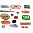 Объемные наклейки под смолой Sticker Pack на заказ для нанесения логотипа